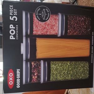 OXO Good Grips Pop Containers. Dishwasher safe.